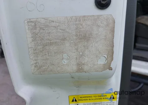 2006 Chevrolet Silverado 1500 Lt2 из США, поврежденный, VIN 2GCEK13T161162261